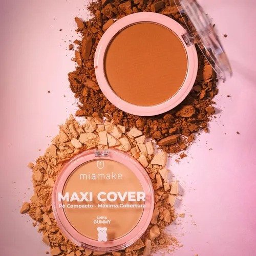 Pó compacto maxi cover  Mia make 