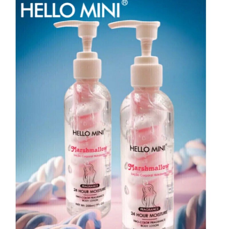 hidratante corporal marshmallow Hello mini