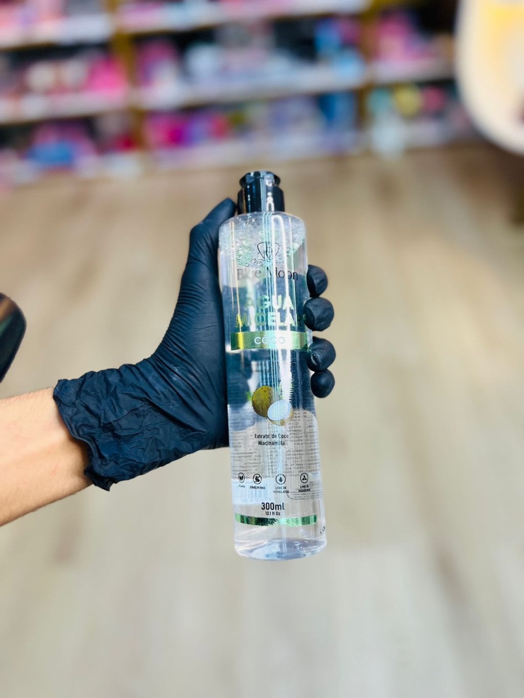 Água micelar de coco blue moon