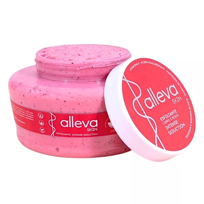 Esfoliante Corpo e Rosto Facial e Corporal Alleva