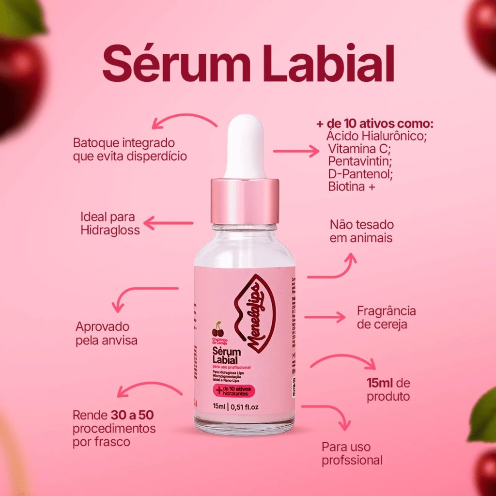 Serum menela lips 15ml hidragloss