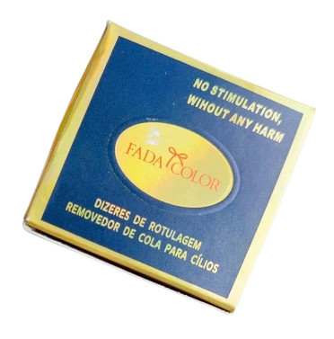 Removedor em creme de cilios fada color