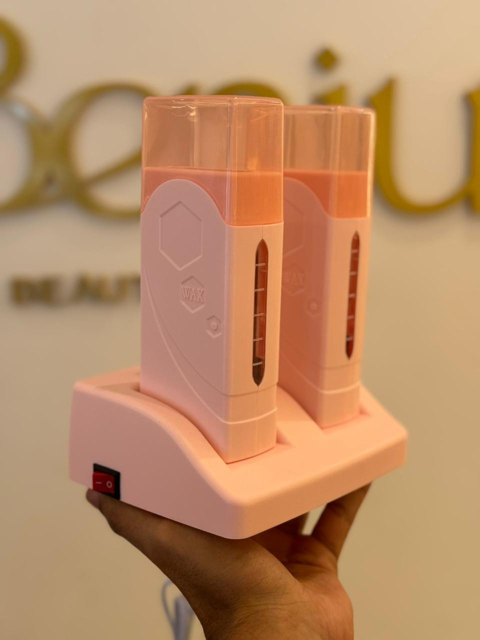 base dupla aquecedor roll on importada termocera