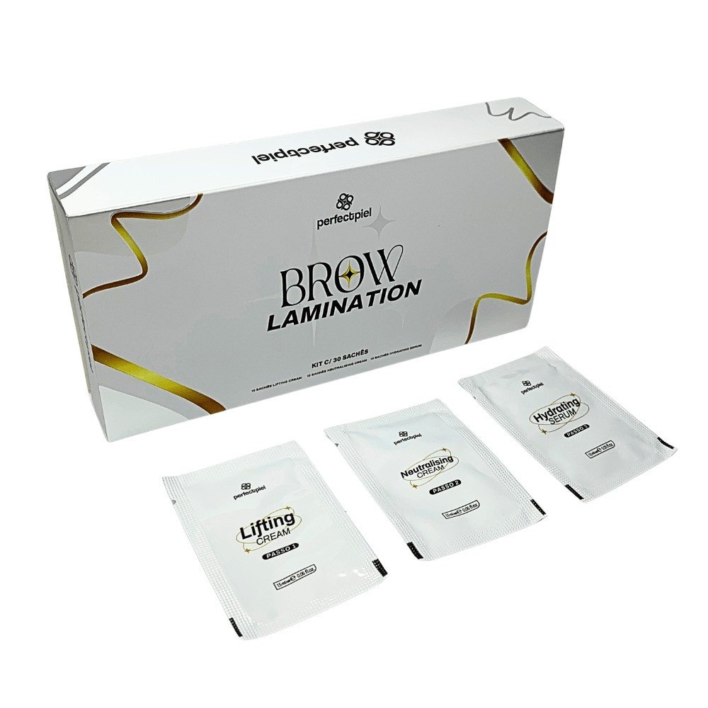 Kit Brow lamination com 30 sachês Perfectpiel