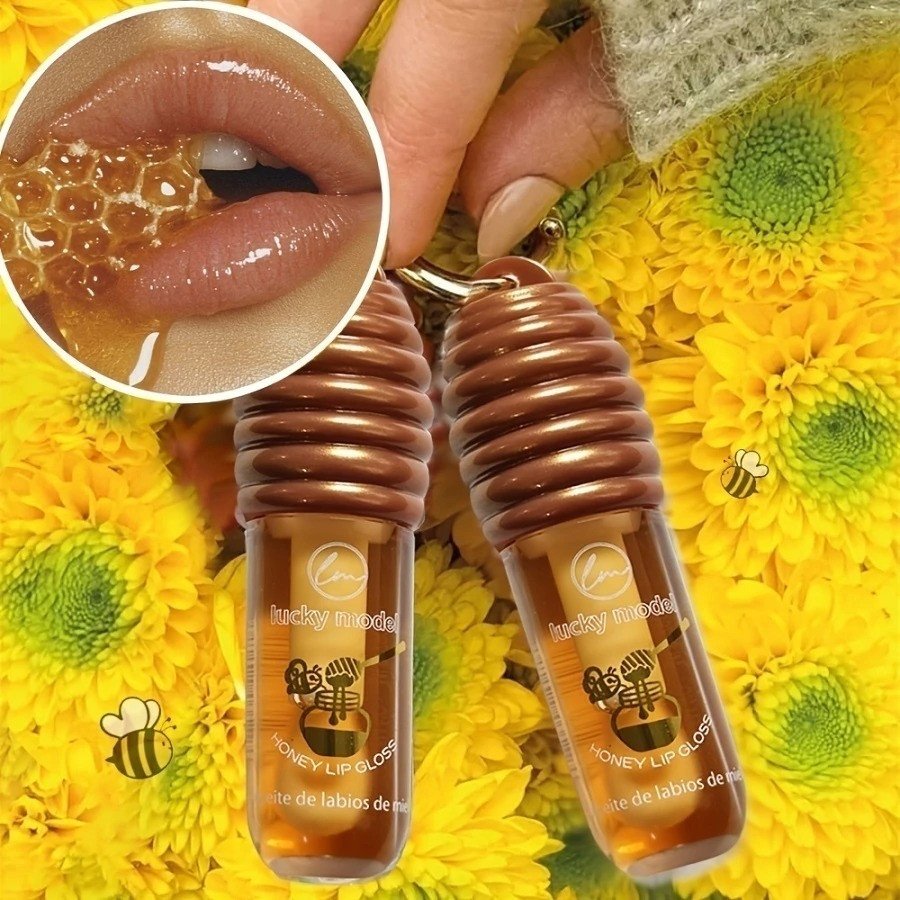 Brilho Labial Lip Gloss Honey - Luck Model