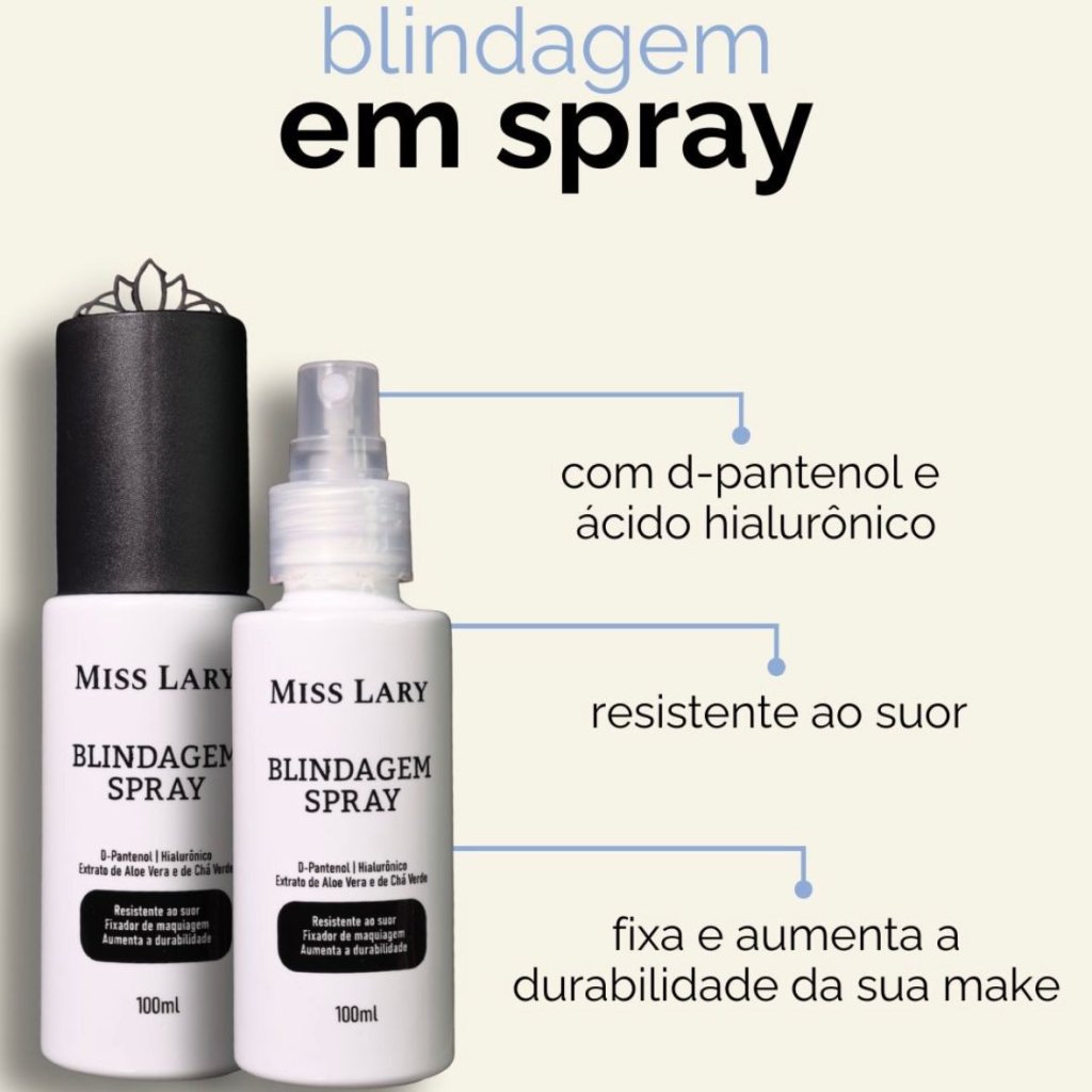 blindagem em spray Miss lary