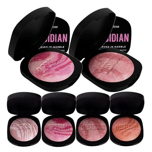 Blush Multifuncional Obsidian Carved in Marble -Ruby Rose