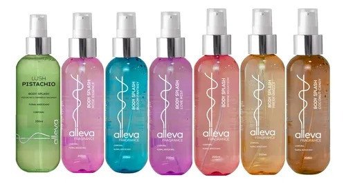 body splash Alleva sem brilho promoção