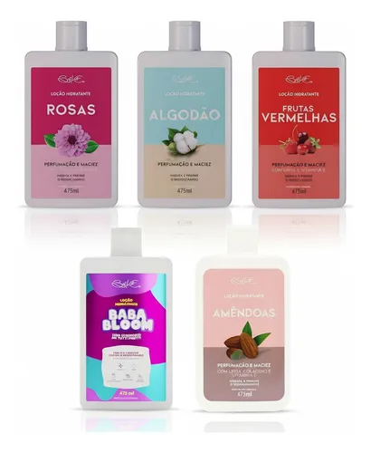 Loção Hidratante Belkit 475ml Creme Corporal Variadas