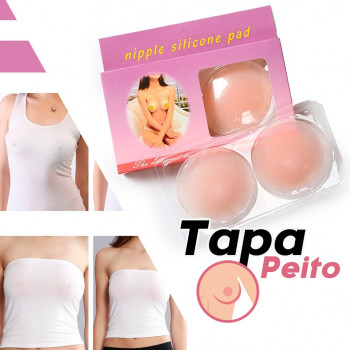 1 Par de Protetor De Seios Silicone - Nipple Pad