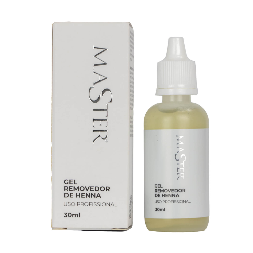 Gel Removedor de Henna Master Profissional para Sobrancelhas 30ml
