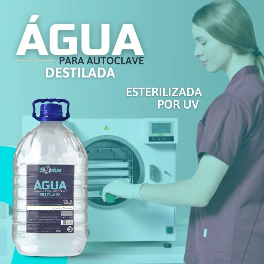 Agua destilada 5 litros unidade