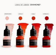 Pigmentos unitarios para labios diamond