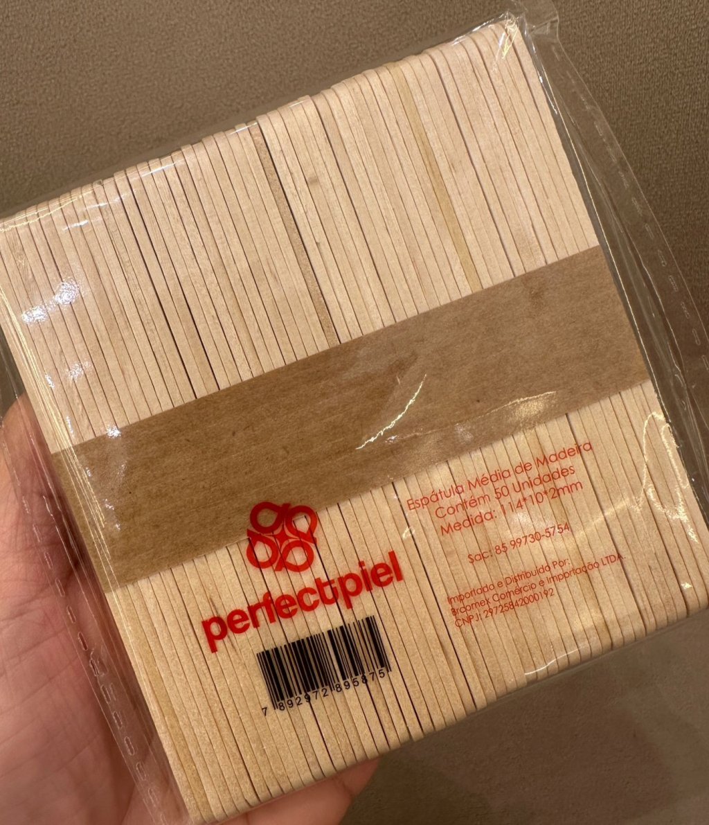 Espátula Média Para Áreas Pequenas 50 Unidades - Perfectpiel