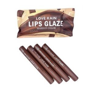 LIPS GLAZE LIT C/4 - LOVE RAIN CHOCOLATE