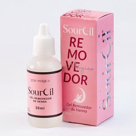 Removedor de henna em gel sourcil 30 ml