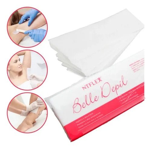 Lenço depilatório belle depil ntflex variados