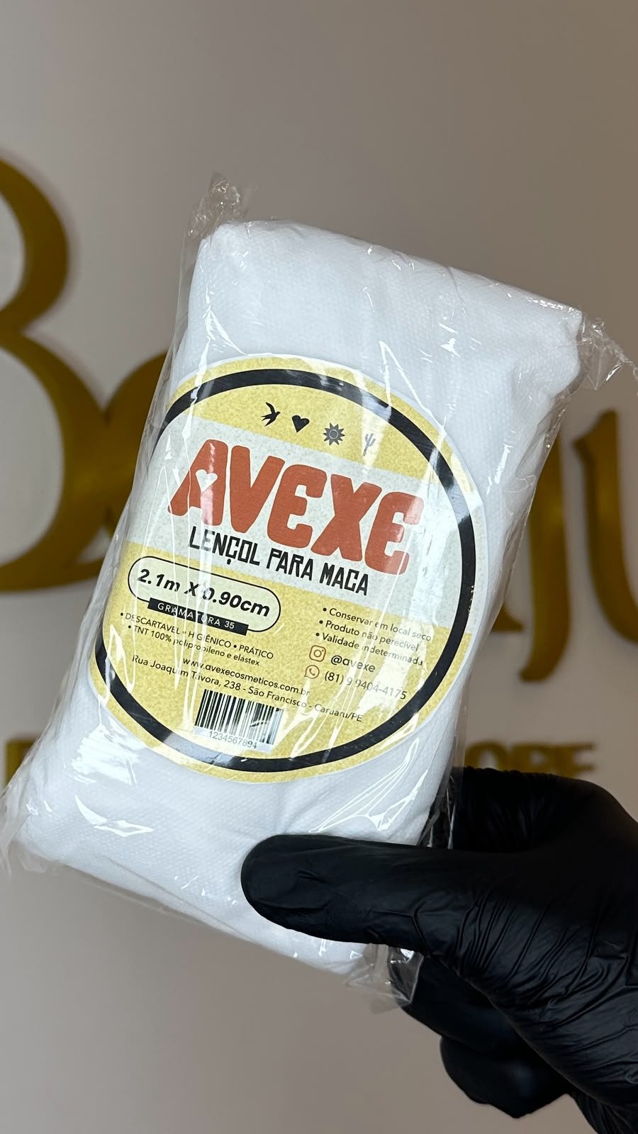 LENCOL MACA AVEXE TNT GR 35BR 3 UN
