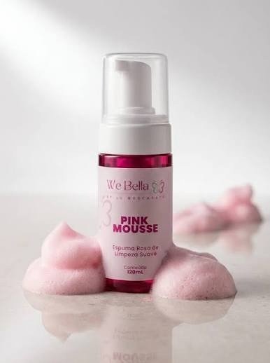 Pink mousse espuma we bella