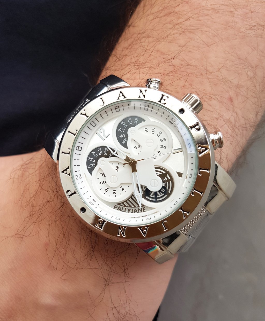 Masc. P24 Prata - Prova d Água