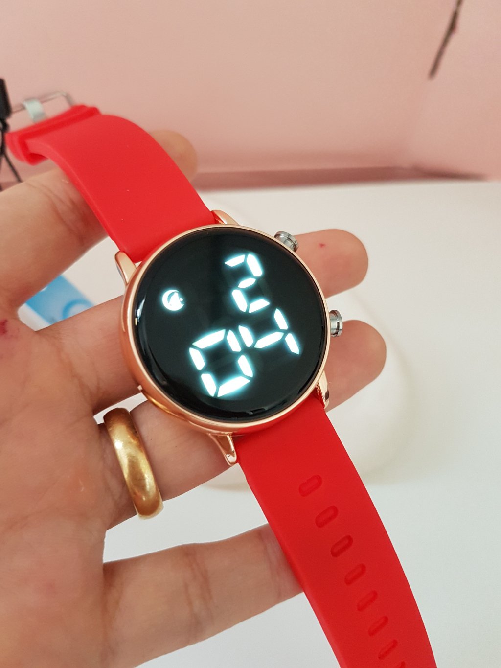 Wolf Red. Vermelho - Prova d Água