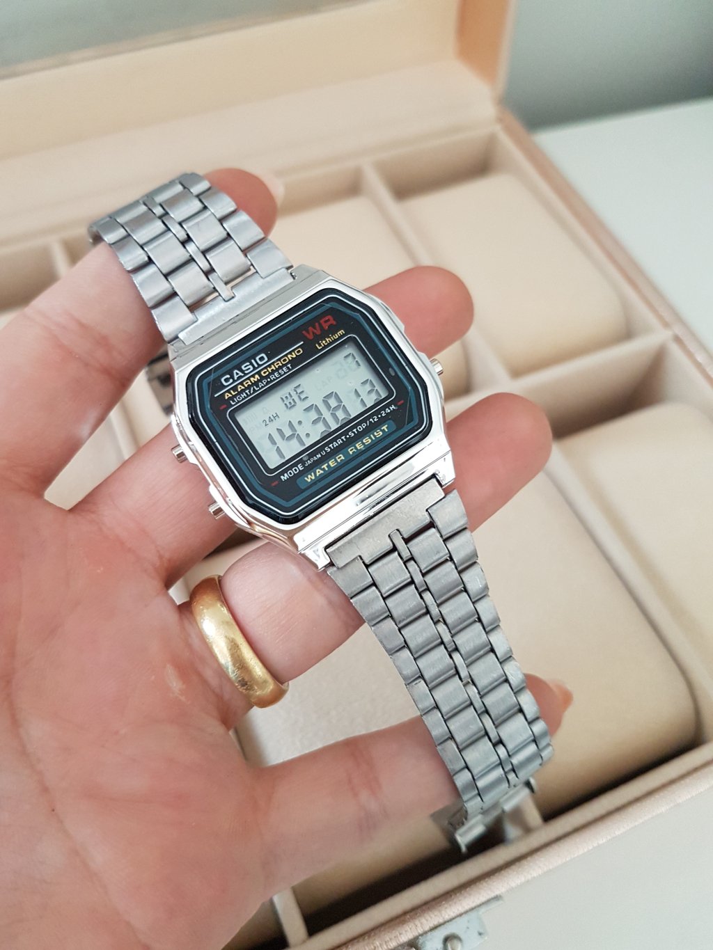 Casio Vintage Prata/Preto