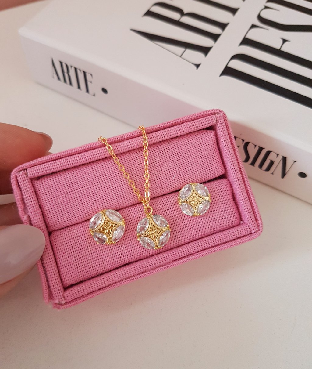 Conjunto 17 Folheado