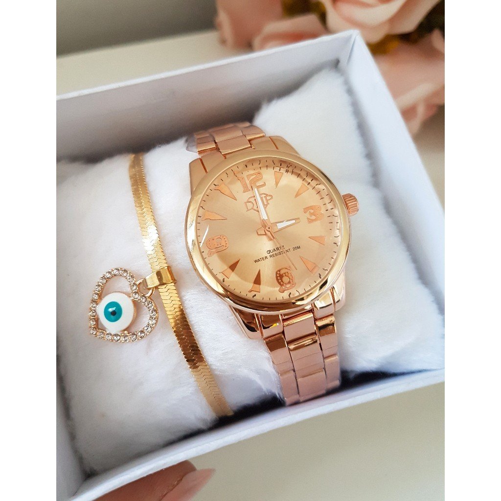 Kit D4 Rose - prova d água