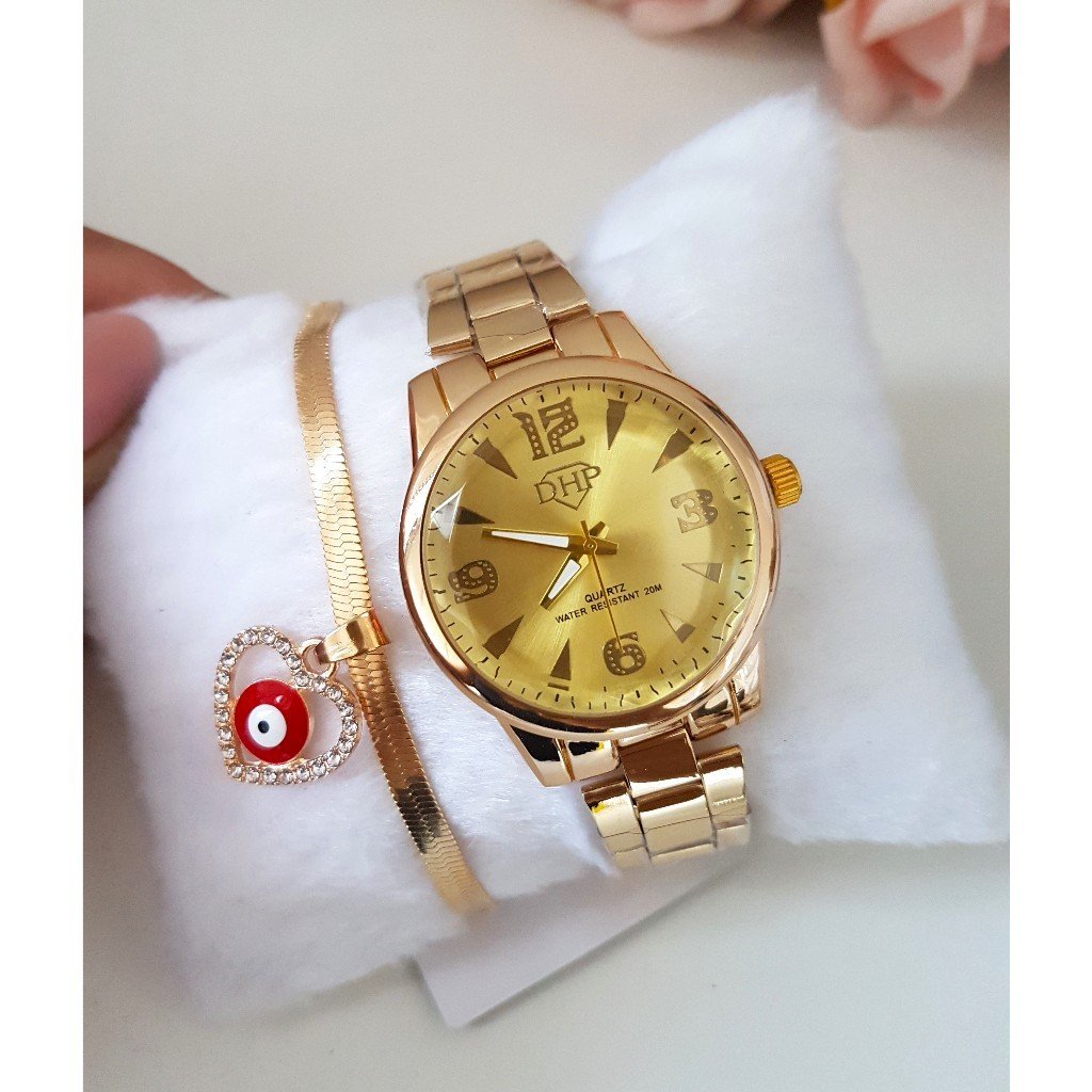 Kit D4 Dourado - prova d água