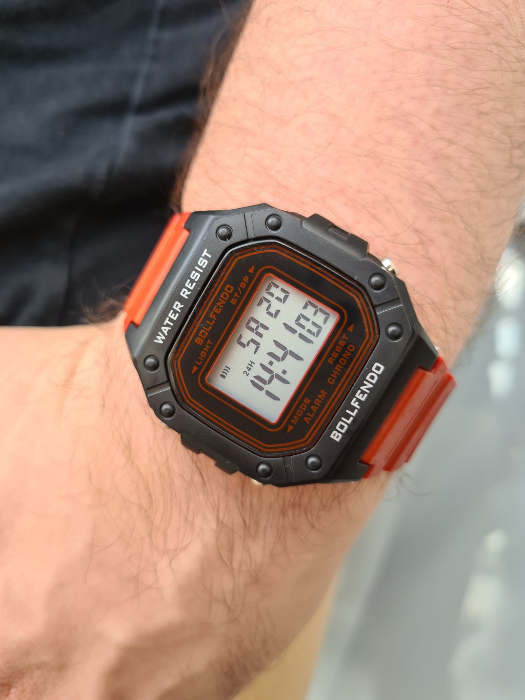 Masc. BF Digital - Vermelho - Prova d Água