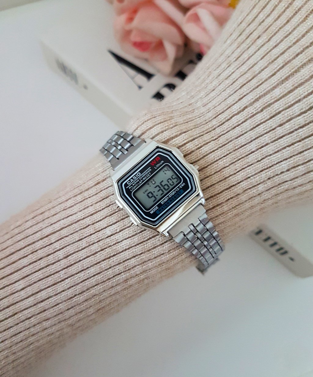 Casio vintage Mini - Prata/preto