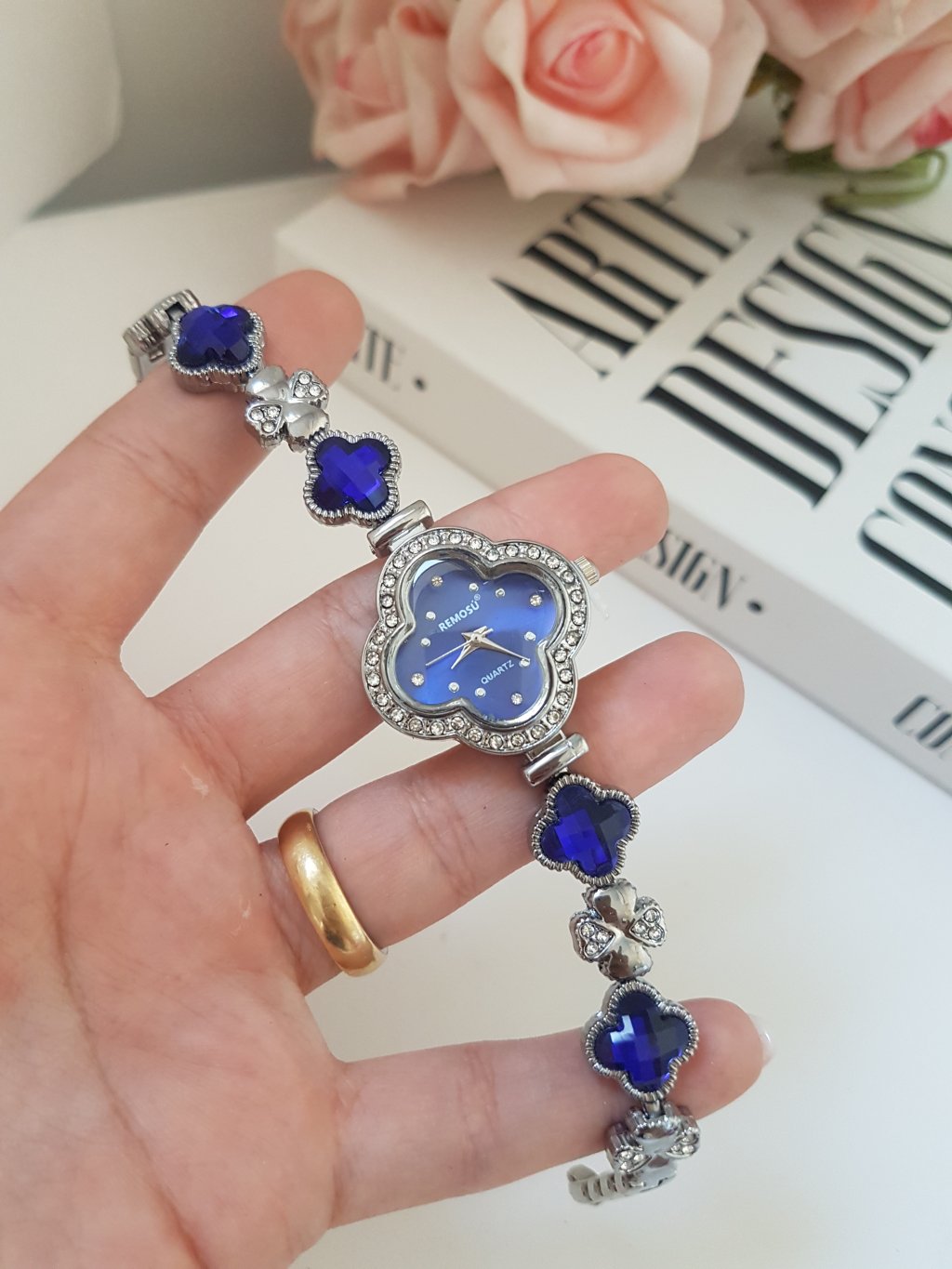 Van Cleef Mod. 2 - Prata/Azul