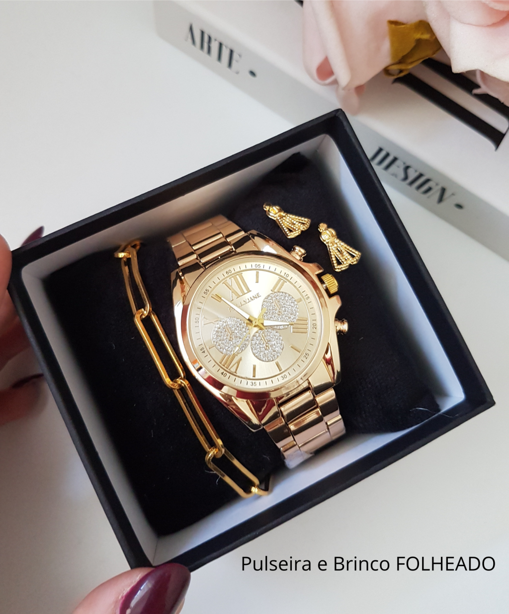 Kit 734 com folheados - prova d água