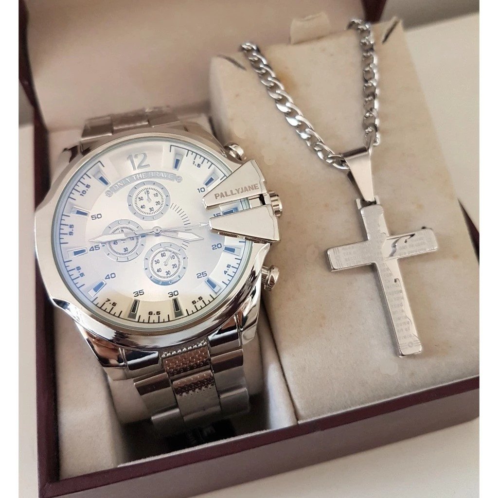 Kit masc. P30 Prata - Prova d Água