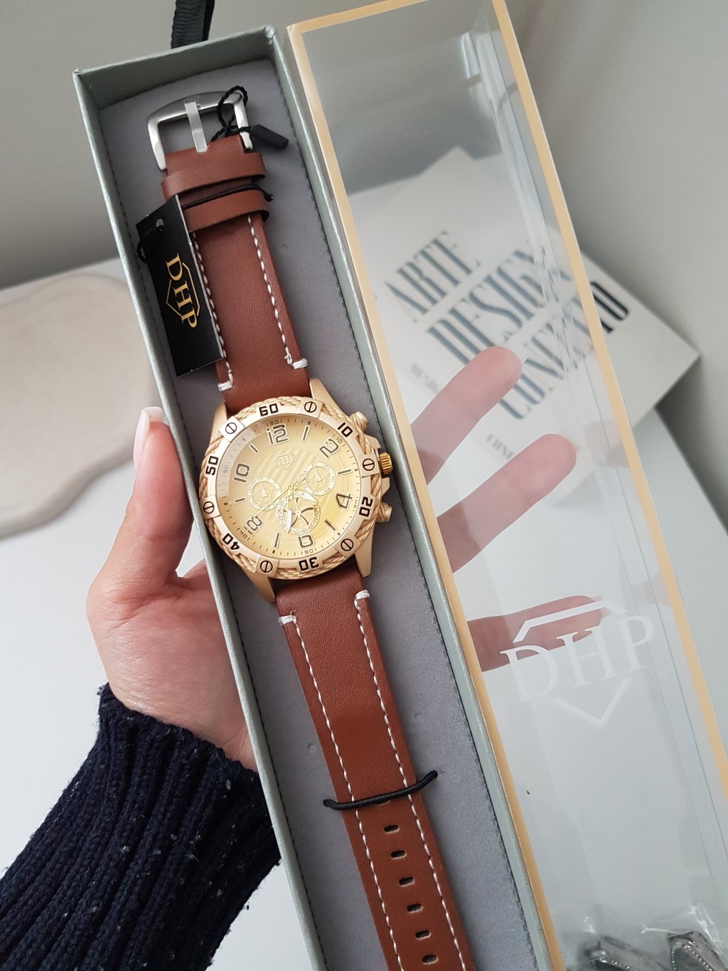 Masc. DHP Prova d água + Caixa ( Cor 6 )