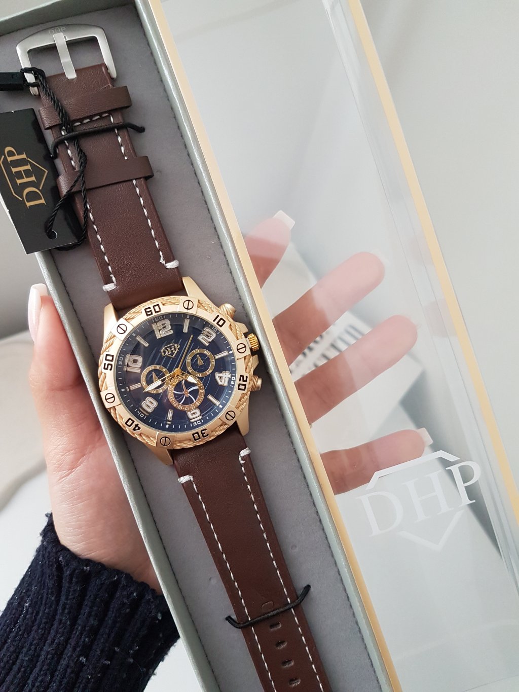 Masc. DHP Prova d água + Caixa ( Cor 10)