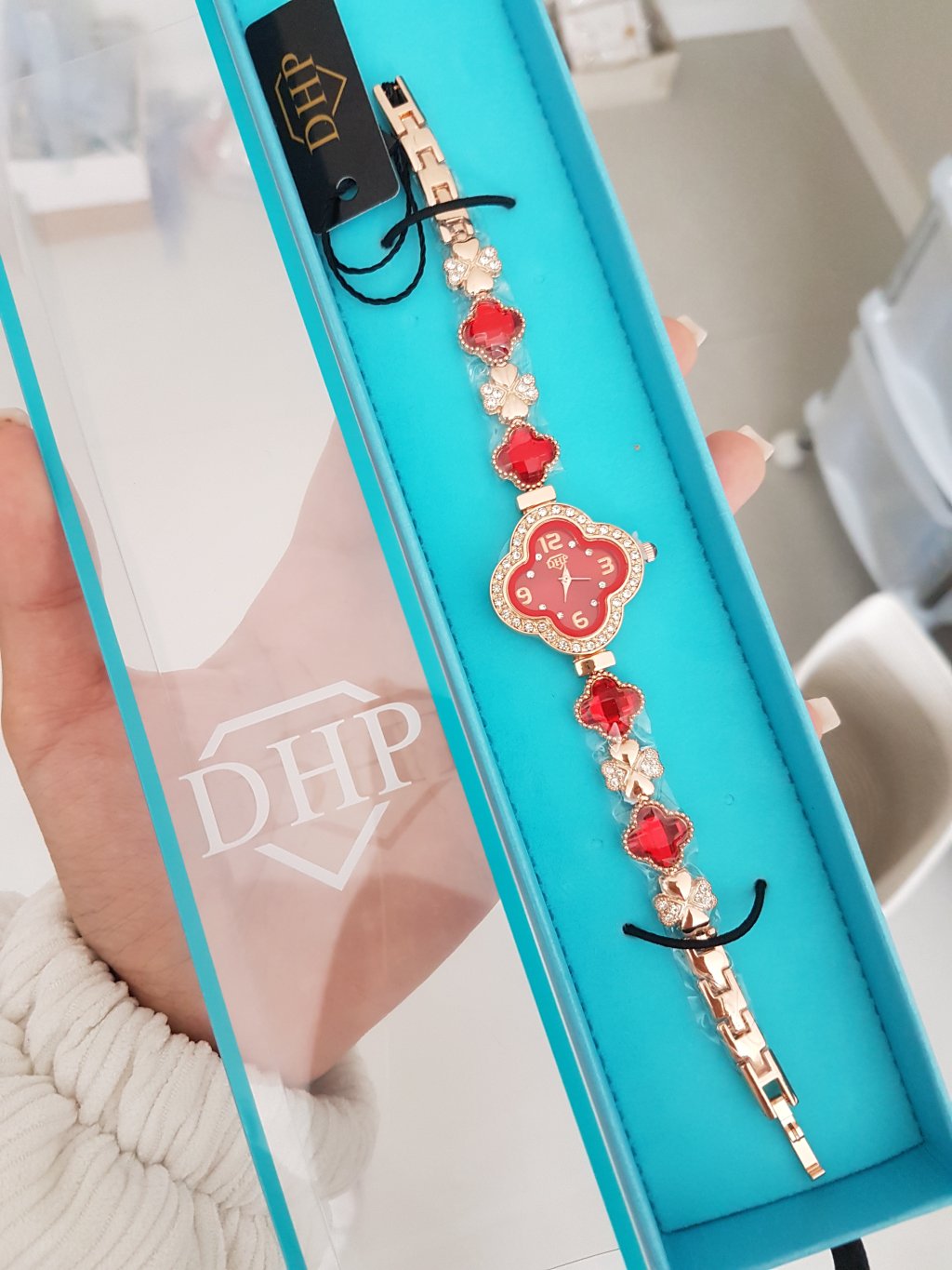 Kit DHP Van Cleef - Rose/Vermelho - Prova d Água