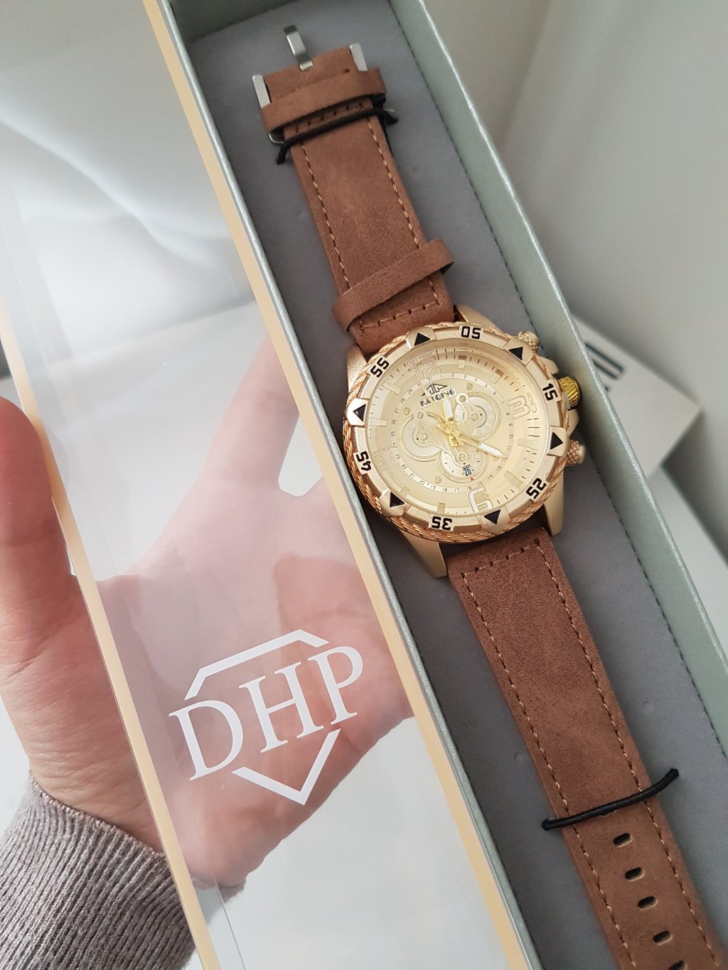 Masc. DHP Prova d água + Caixa ( Cor 8)