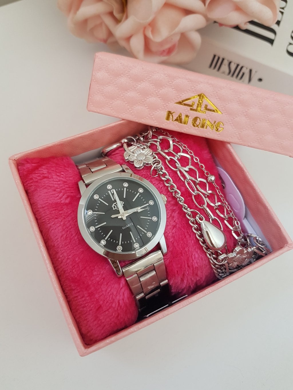 Kit DHP - Prata/Preto - Prova d Água