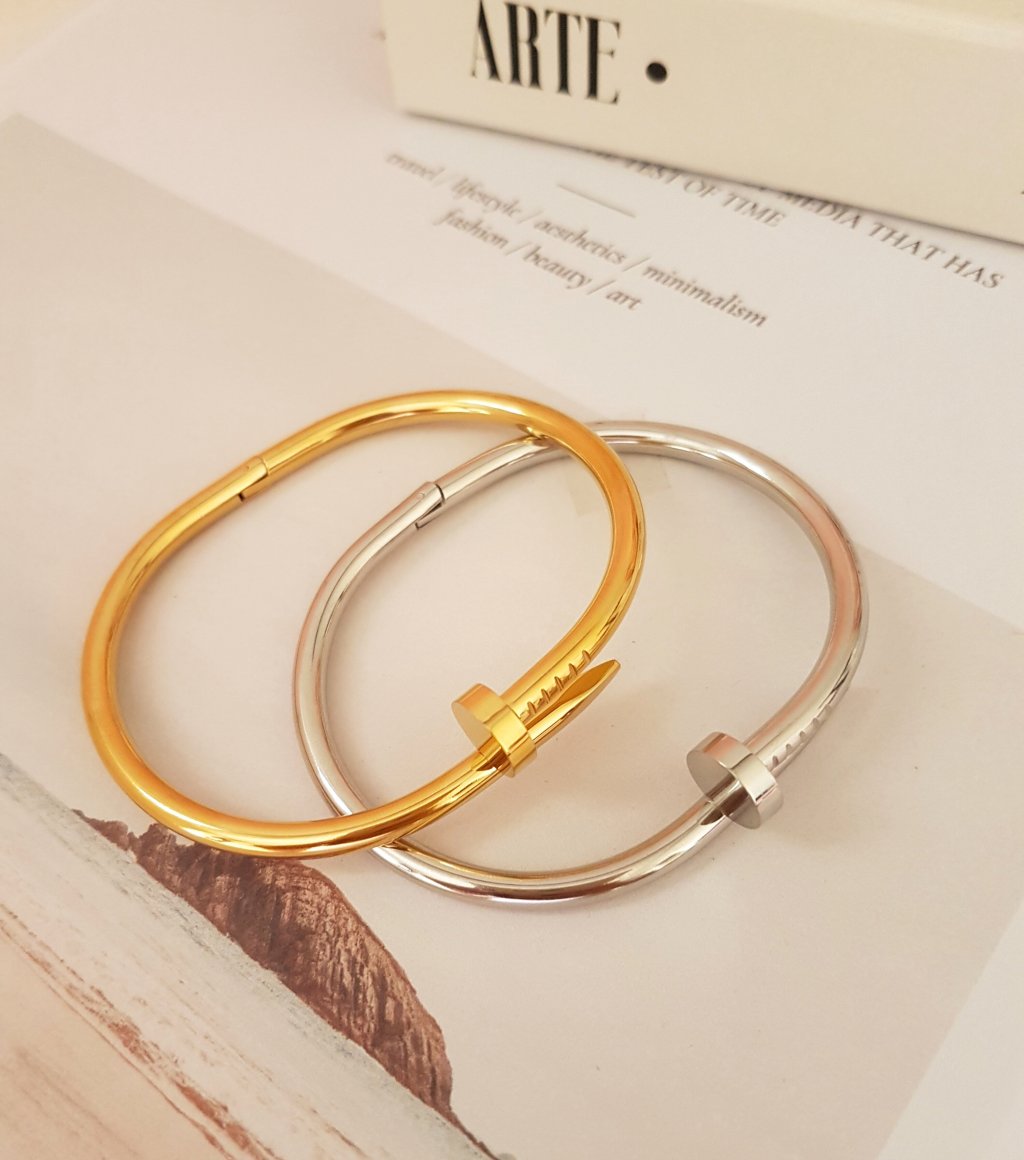 Bracelete Prego - Aço Inoxidável