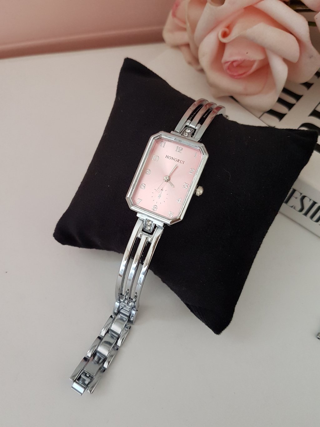 Hongrui - Prata/Rosa