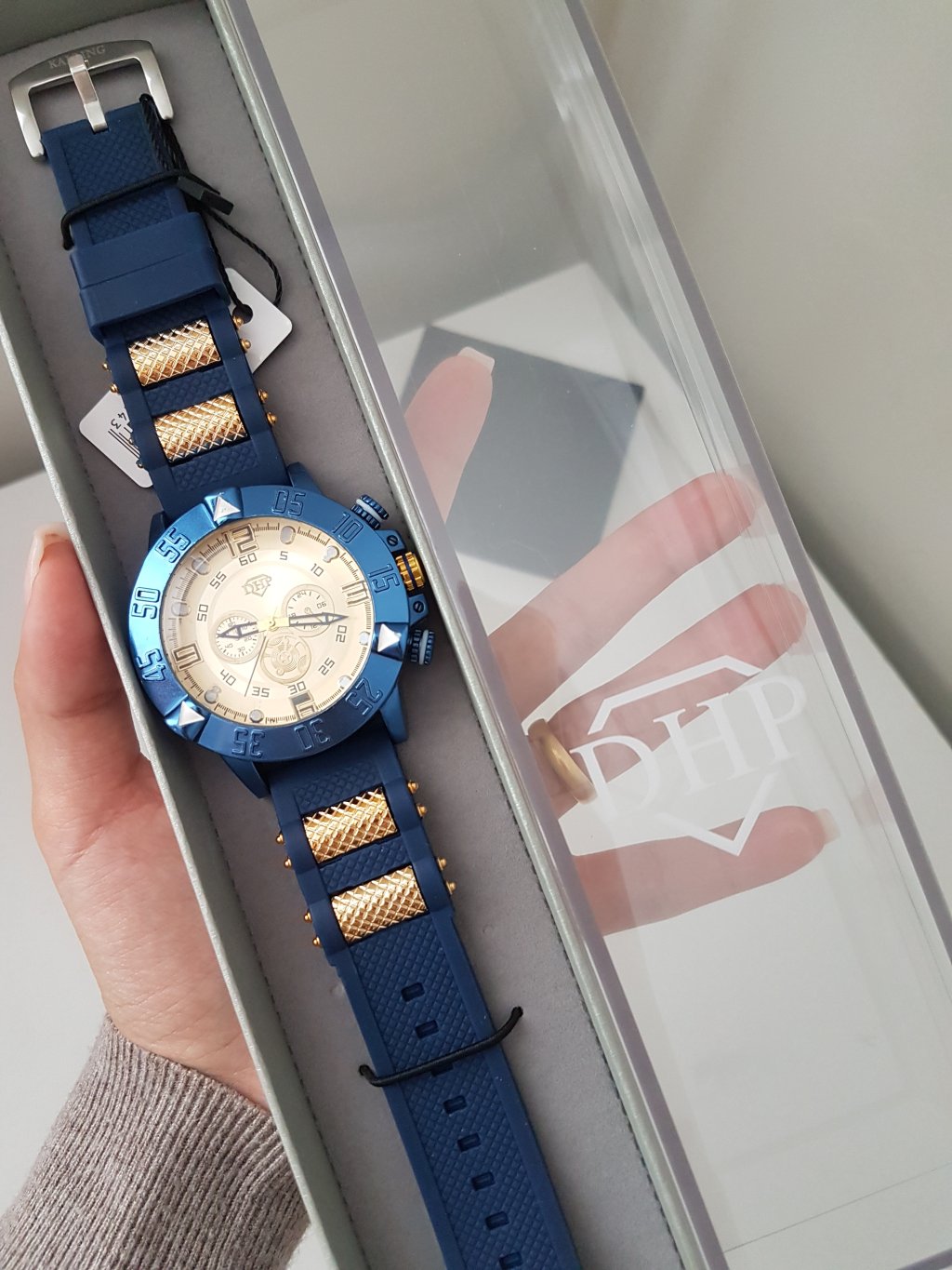 Masc. DHP Prova d água + Caixa ( Cor 5)