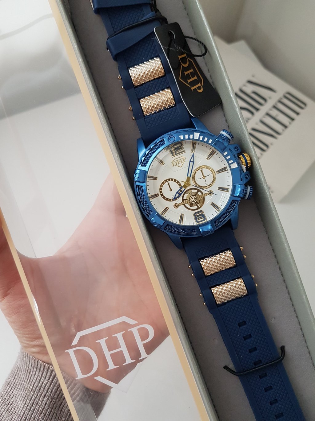 Masc. DHP Prova d água + Caixa ( Cor 5)