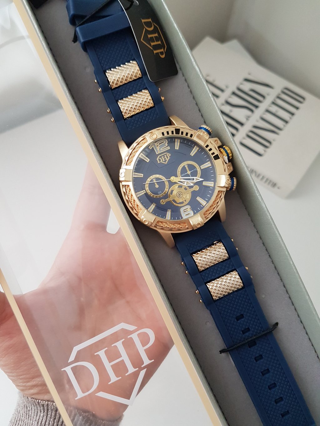 Masc. DHP Prova d água + Caixa ( Cor 6)