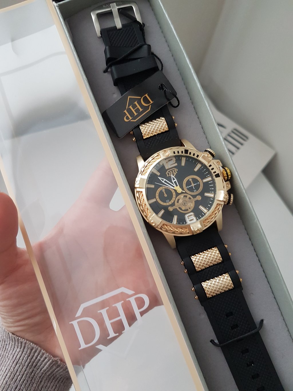 Masc. DHP Prova d água + Caixa ( Cor 10)