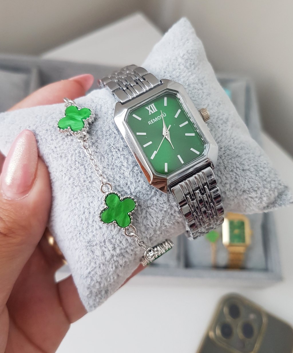 RM6 Prata/Verde - Prova d Água