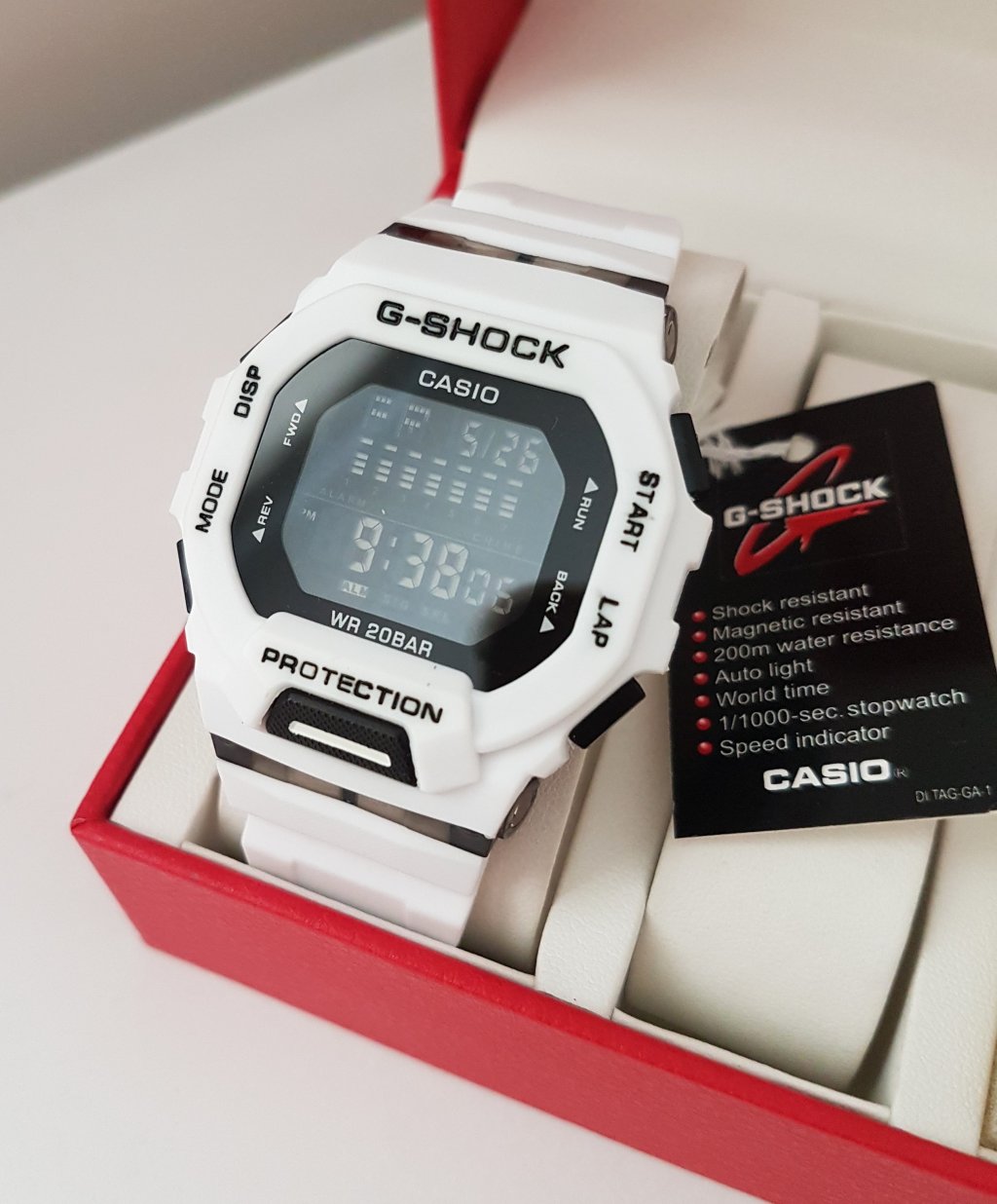 G-Shock 3506 - Branco - Prova d Água
