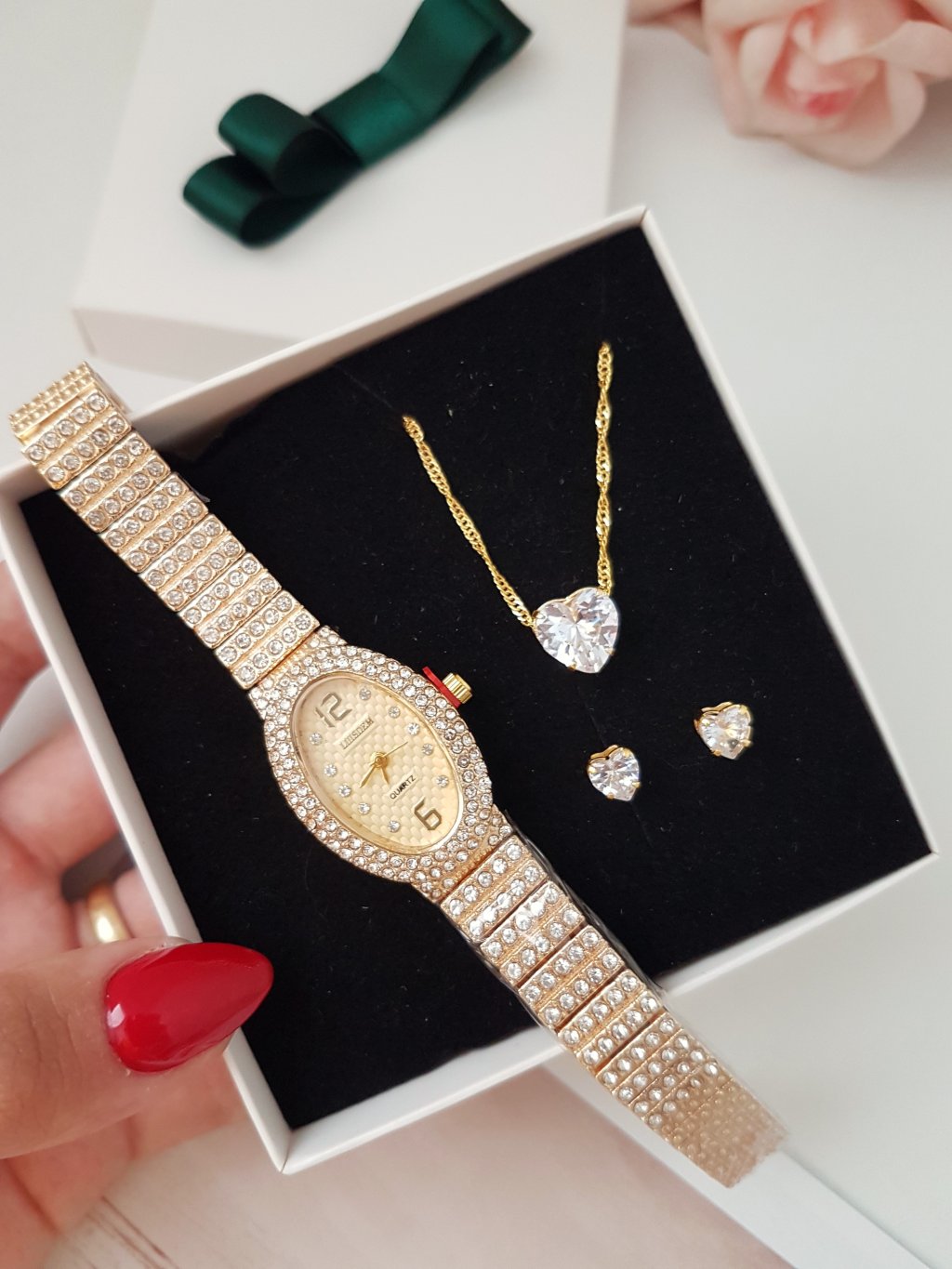 Kit LD Redondo - Dourado - Prova d Água