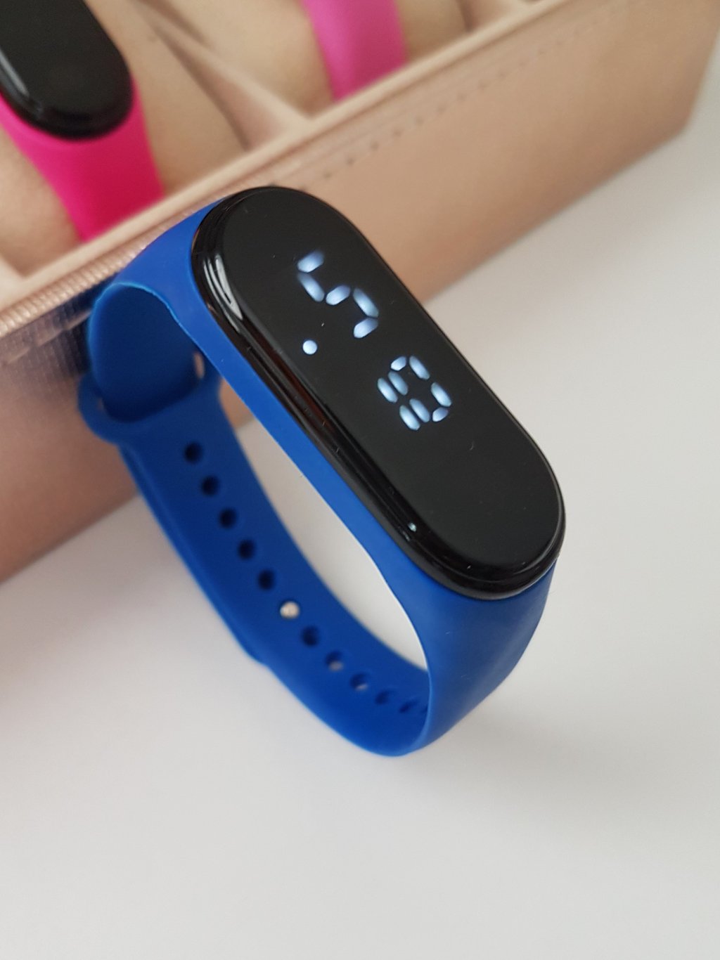 Led Bracelet - Azul - Prova d Água