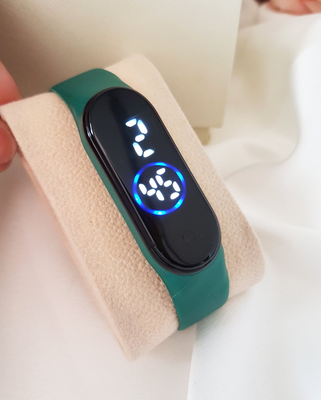 Led Bracelet - Verde - Prova d Água